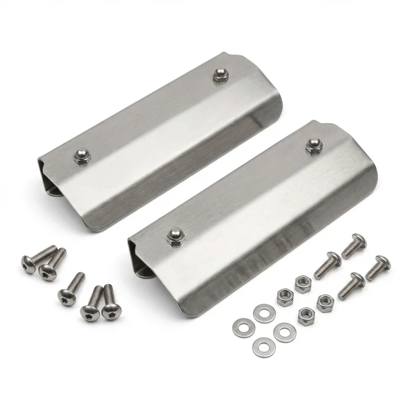 Stainless Steel Mounting Bracket Kit for Volvo 164 (1969 - 1975) - 1