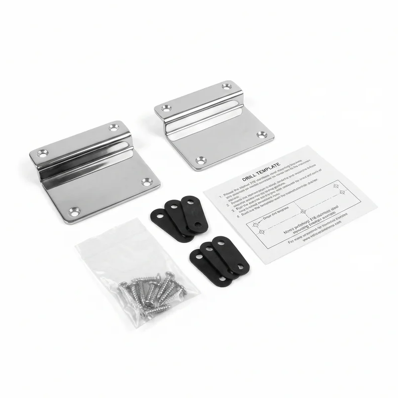 Stainless Steel Mounting Bracket Kit for Volvo 1800 (1963 - 1973) - 1