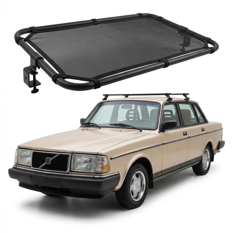 Premium Mesh Windscreen Sunvisor for Volvo 240 (1990 - 1993) - 1