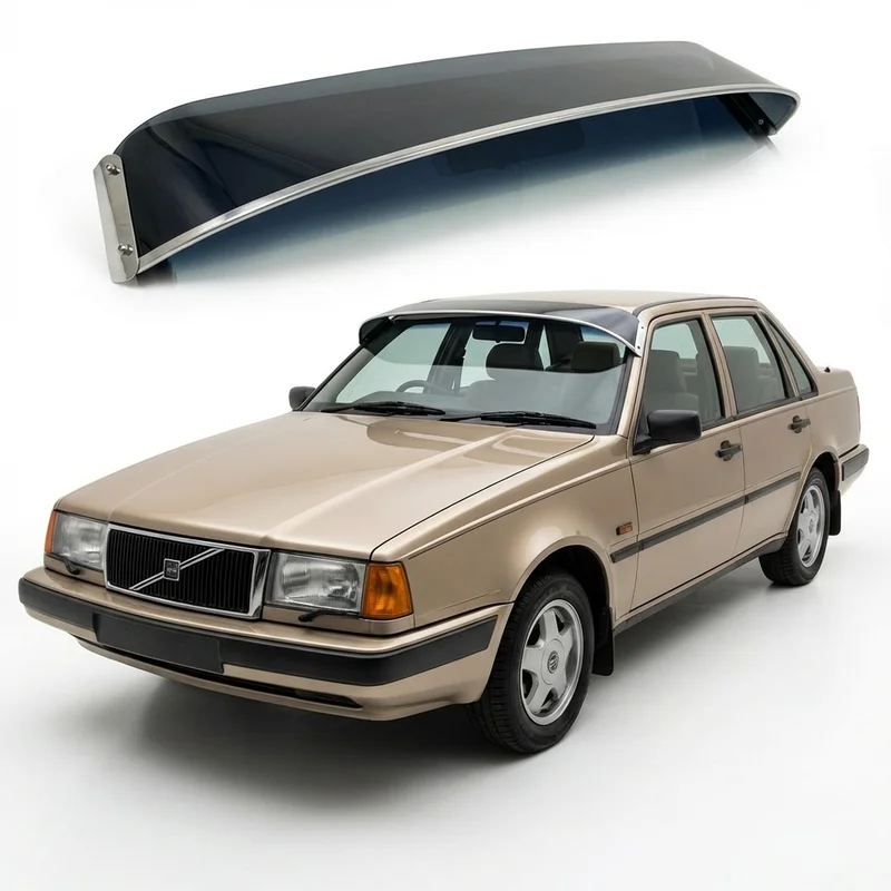 Tinted Acrylic Windscreen Sunvisor for Volvo GLE (1984 - 1984) - 1