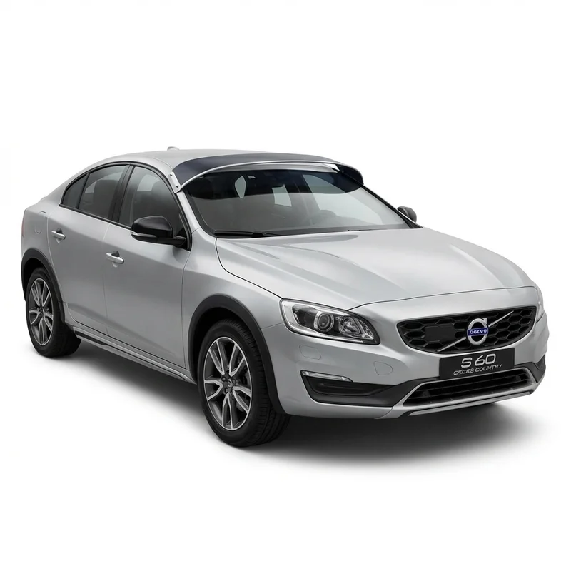 Tinted Acrylic Windscreen Sunvisor for Volvo S60 Cross Country (2016 - 2018) - 1