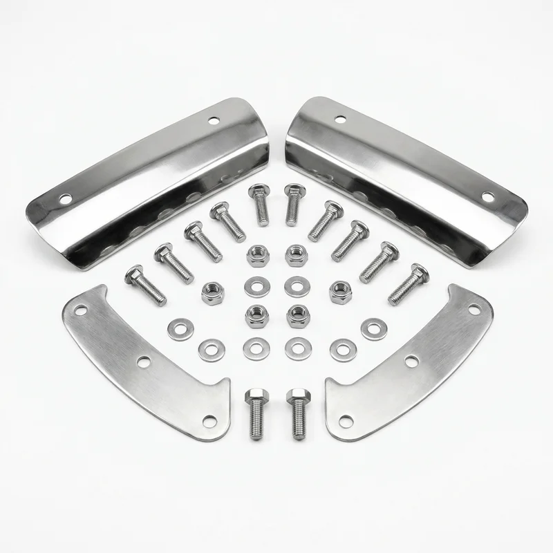 Stainless Steel Mounting Bracket Kit for Volvo VNL 300 (2016 - 2020) - 1