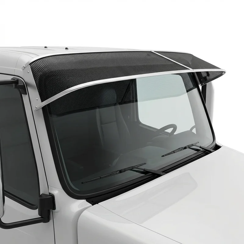Premium Mesh Windscreen Sunvisor for Volvo VNL 630 (2015 - 2016) - 1