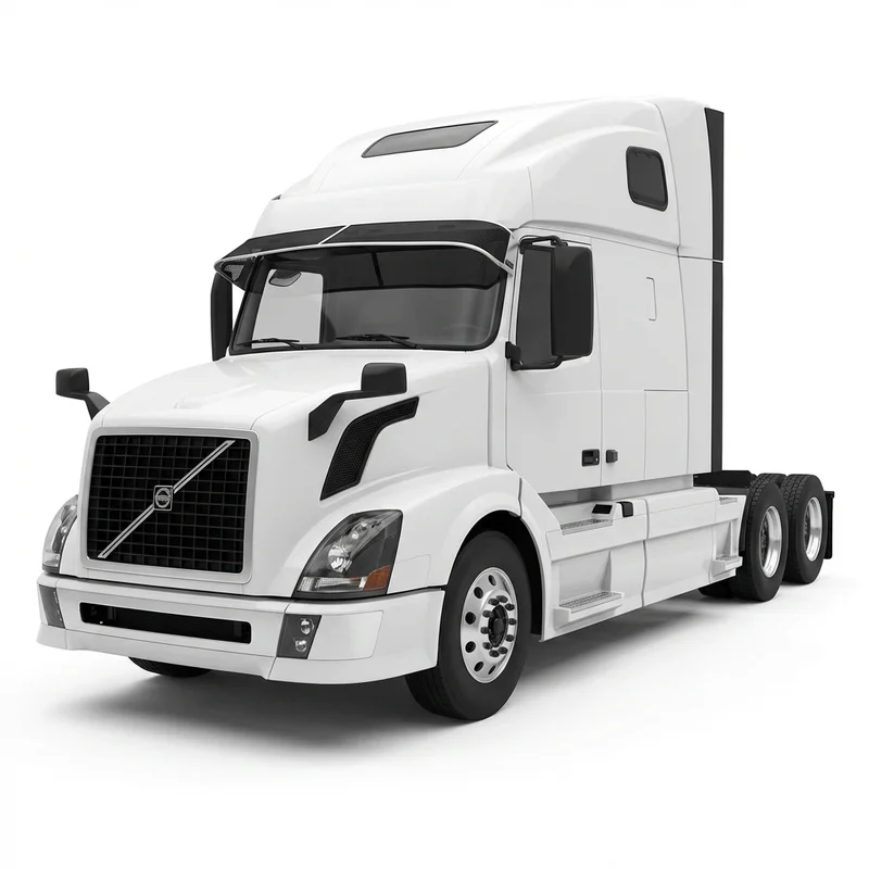 Premium Mesh Windscreen Sunvisor for Volvo VNL 670 (2015 - 2016) - 1