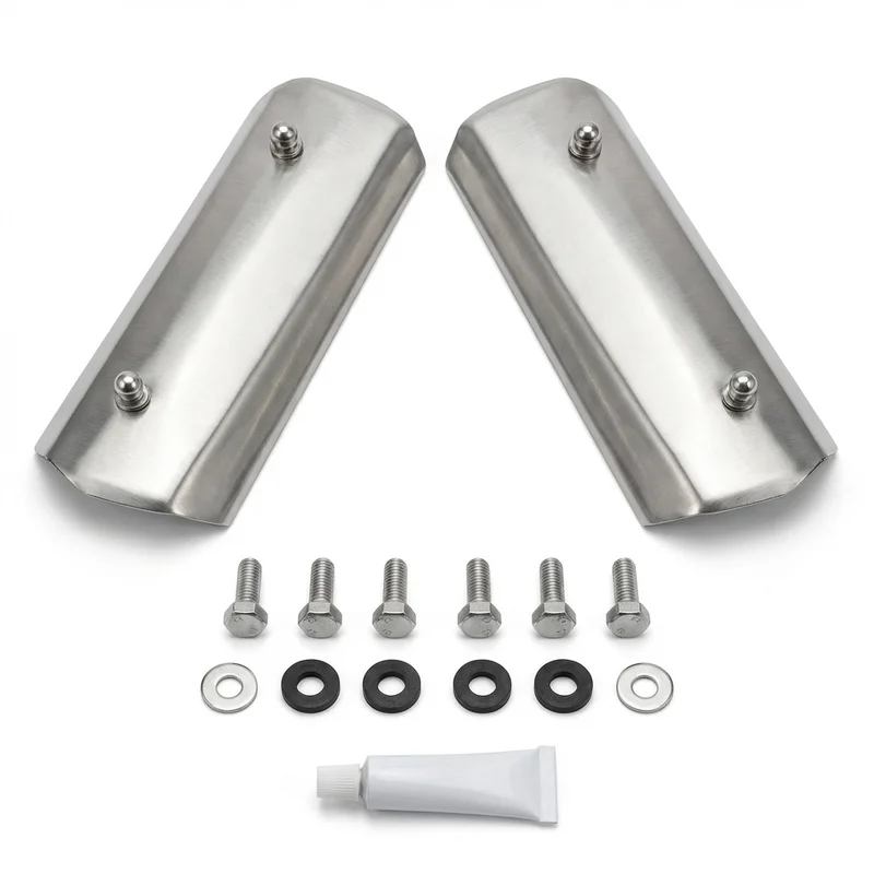 Stainless Steel Mounting Bracket Kit for Volvo VNL 740 (2017 - 2020) - 1