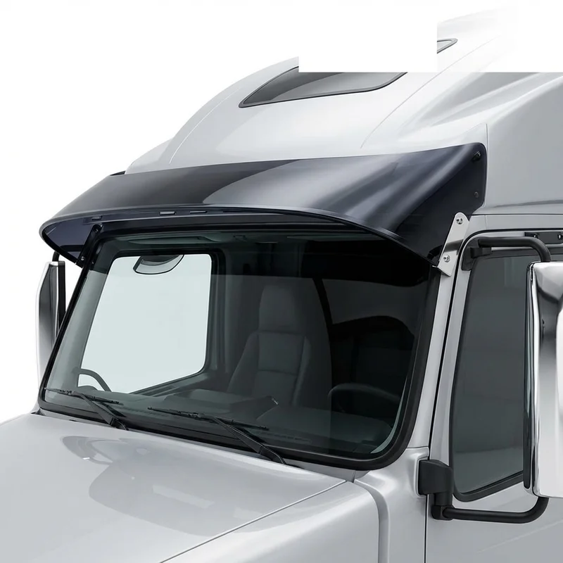 Tinted Acrylic Windscreen Sunvisor for Volvo VNL 740 (2017 - 2020) - 1