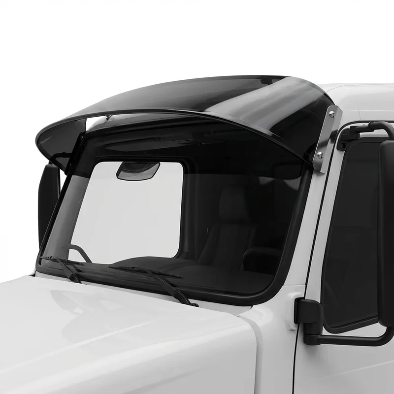 Tinted Acrylic Windscreen Sunvisor for Volvo VNM (2000 - 2018) - 1