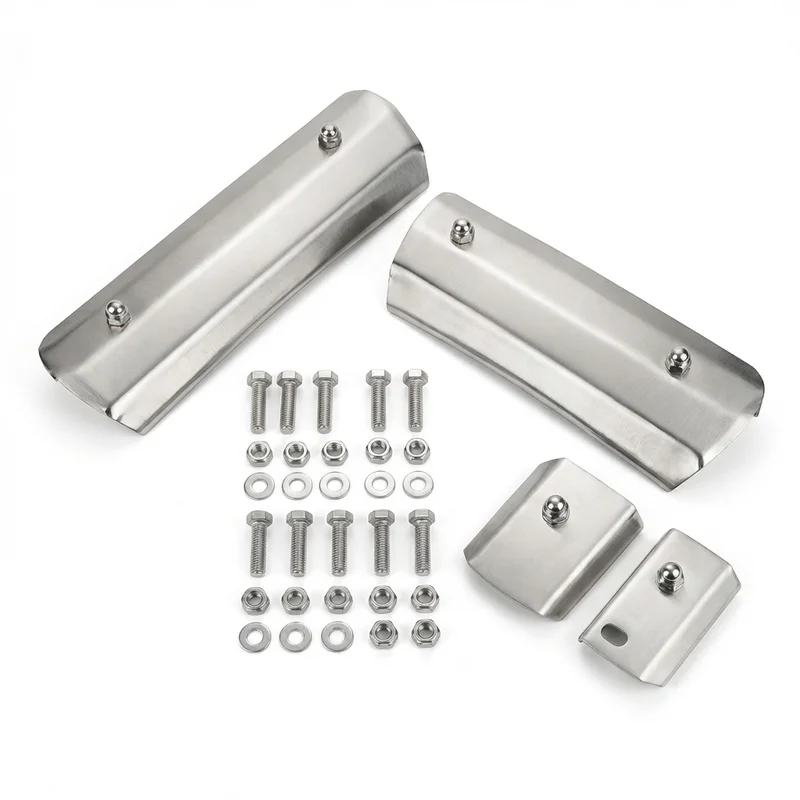 Stainless Steel Mounting Bracket Kit for Volvo VNR 400 (2017 - 2020) - 1