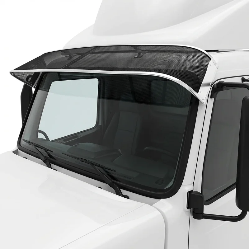 Premium Mesh Windscreen Sunvisor for Volvo VNR 640 (2017 - 2020) - 1