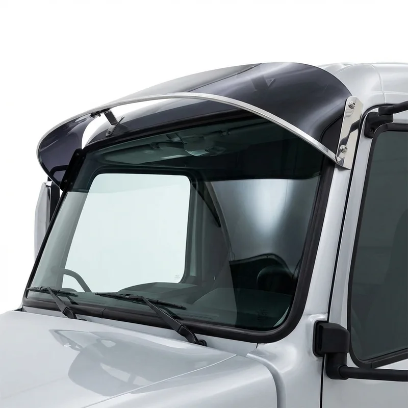Tinted Acrylic Windscreen Sunvisor for Volvo VNX (2014 - 2021) - 1