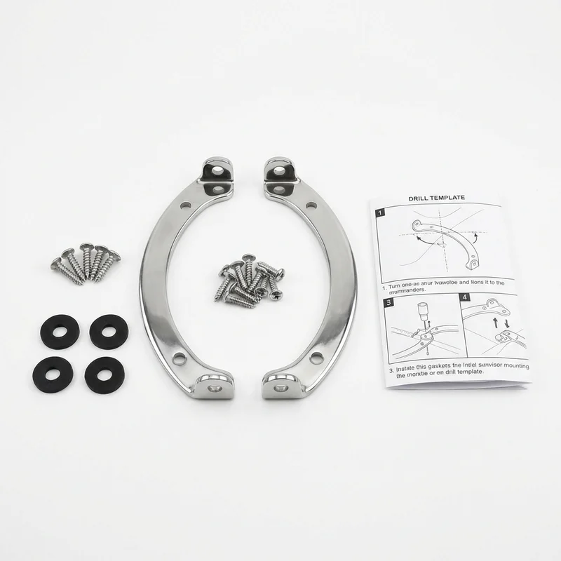 Stainless Steel Mounting Bracket Kit for Volvo XC70 (2003 - 2016) - 1