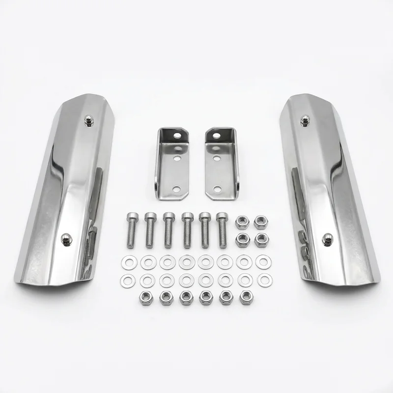 Stainless Steel Mounting Bracket Kit for Western Star 5800 (1997 - 2002) - 1