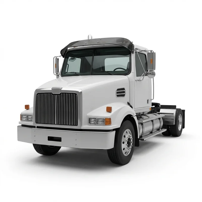 Tinted Acrylic Windscreen Sunvisor for Western Star 5800 (1997 - 2002) - 1