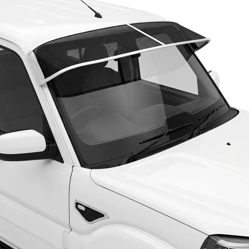 Premium Mesh Windscreen Sunvisor for White WCA (1988 - 1988) - 1