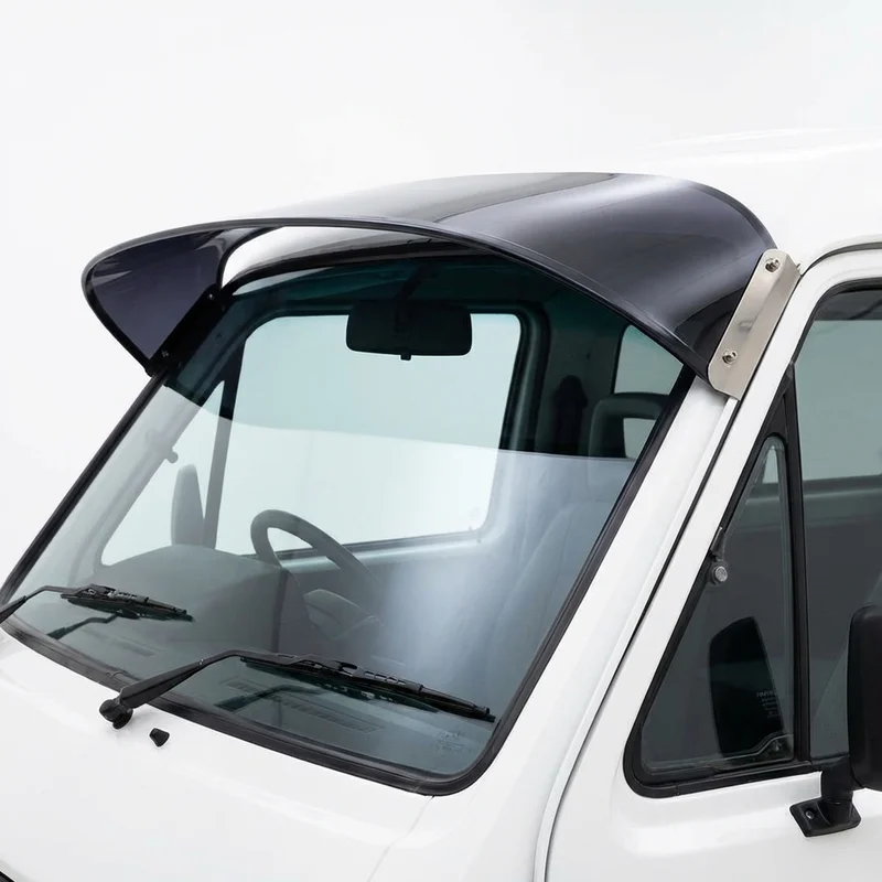 Tinted Acrylic Windscreen Sunvisor for White WCA (1988 - 1988) - 1