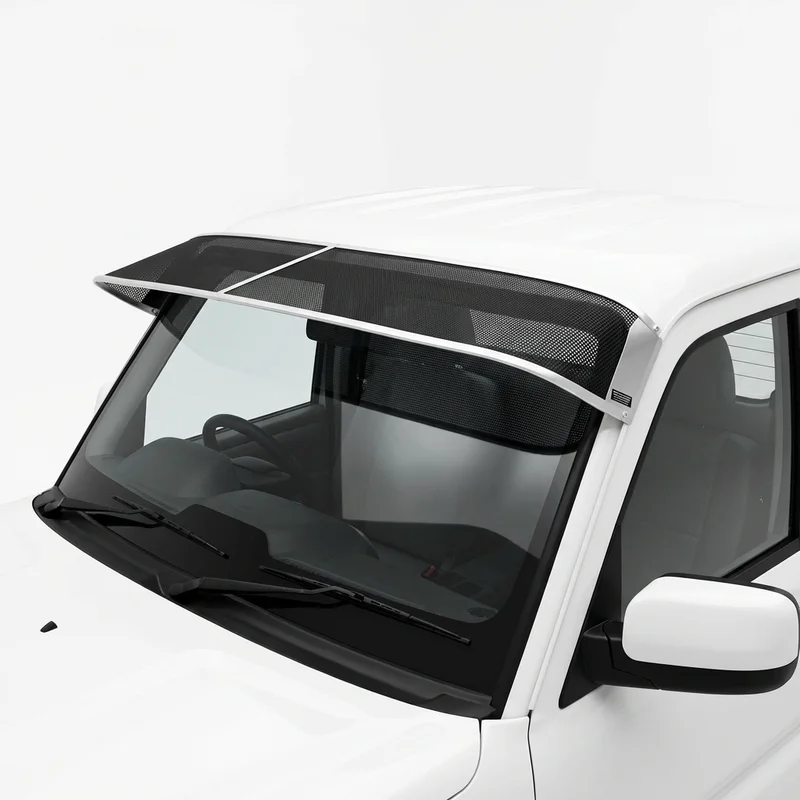 Premium Mesh Windscreen Sunvisor for White WCM (1981 - 1988) - 1