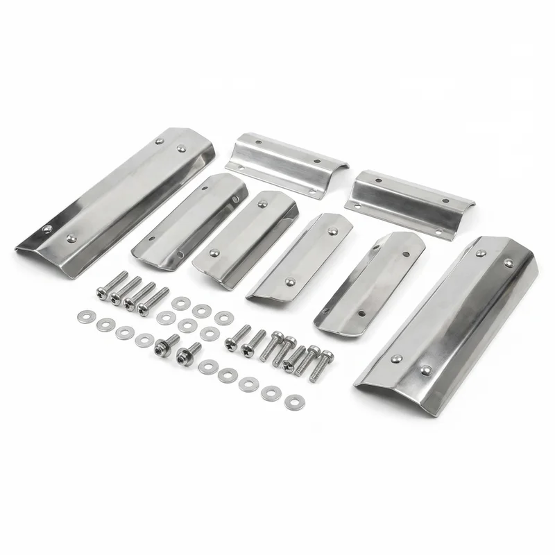 Stainless Steel Mounting Bracket Kit for White WIM (1984 - 1988) - 1