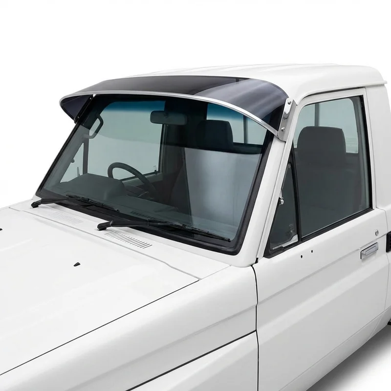 Tinted Acrylic Windscreen Sunvisor for White WIS (1984 - 1988) - 1