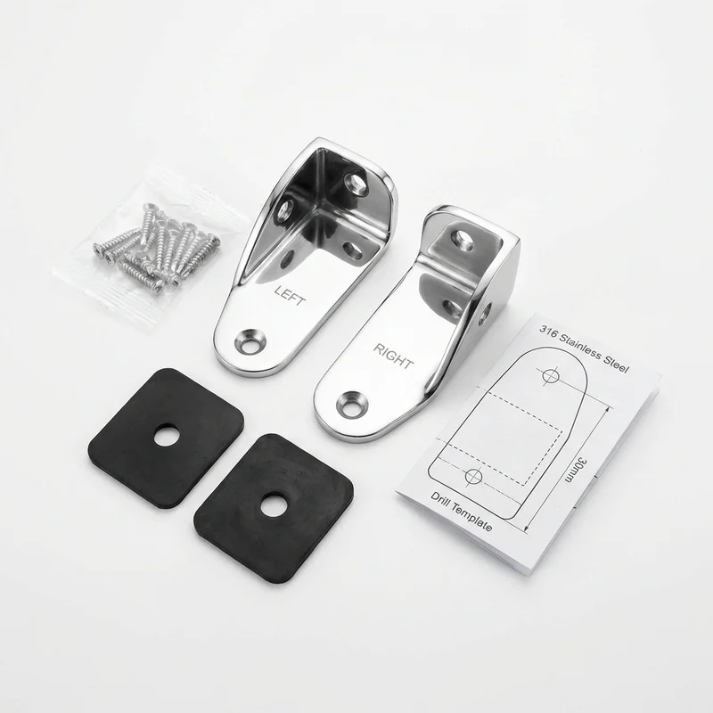 Stainless Steel Mounting Bracket Kit for Winnebago Travato (2019 - 2022) - 1