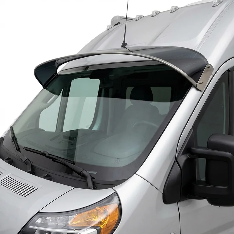 Tinted Acrylic Windscreen Sunvisor for Winnebago Travato (2019 - 2022) - 1