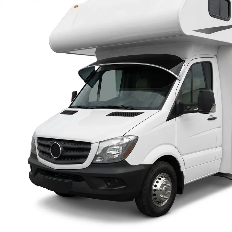 Tinted Acrylic Windscreen Sunvisor for Winnebago Vita (2020 - 2021) - 1