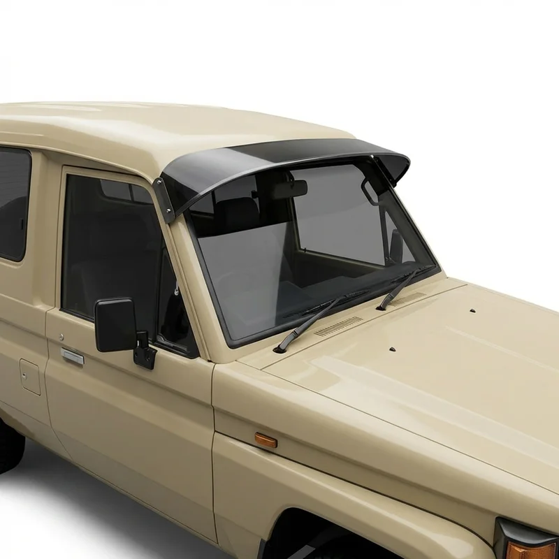 Tinted Acrylic Windscreen Sunvisor for Workhorse FasTrack FT1801 (2002 - 2005) - 1