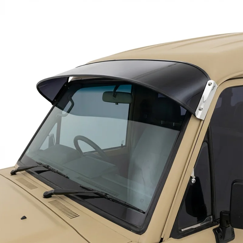 Tinted Acrylic Windscreen Sunvisor for Workhorse FasTrack FT931 (2002 - 2003) - 1