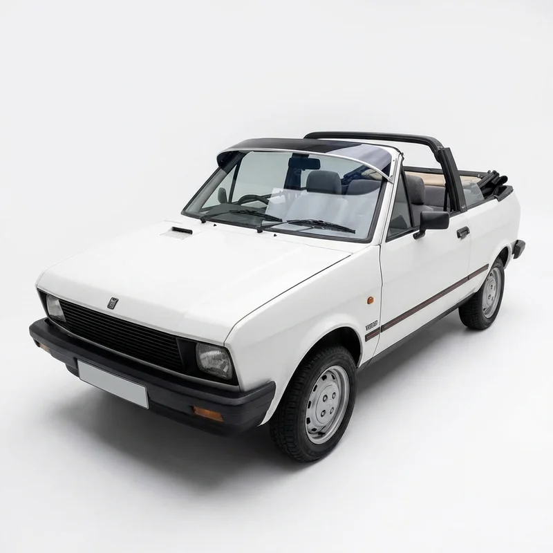 Tinted Acrylic Windscreen Sunvisor for Yugo Cabrio (1990 - 1992) - 1