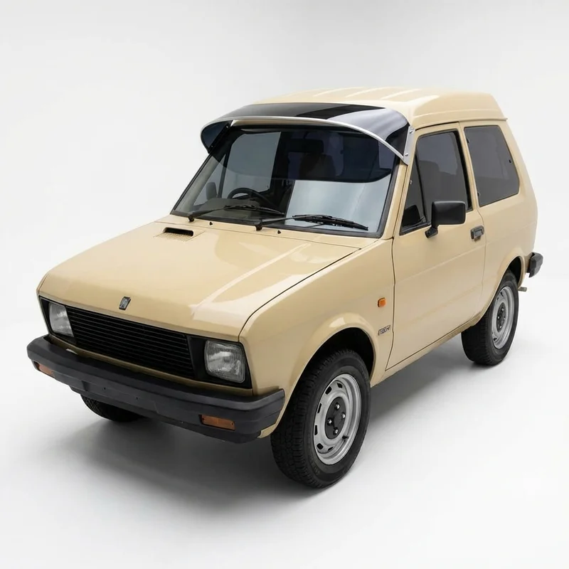 Tinted Acrylic Windscreen Sunvisor for Yugo GVL (1988 - 1989) - 1