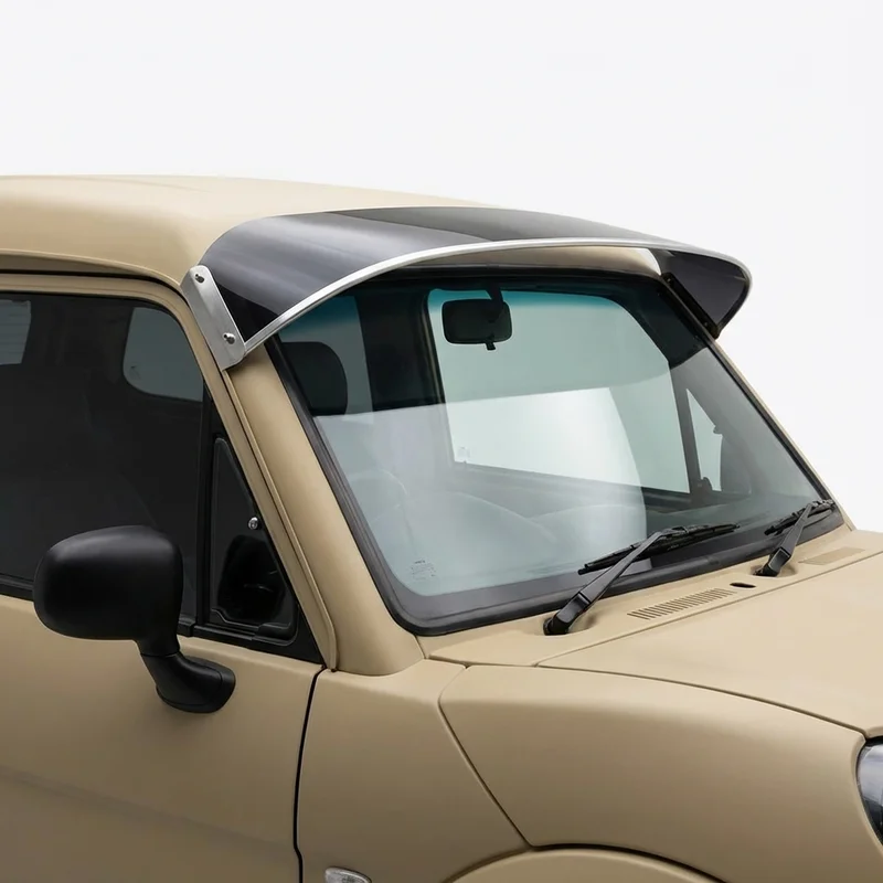 Tinted Acrylic Windscreen Sunvisor for Zacua MX2 (2019 - 2019) - 1